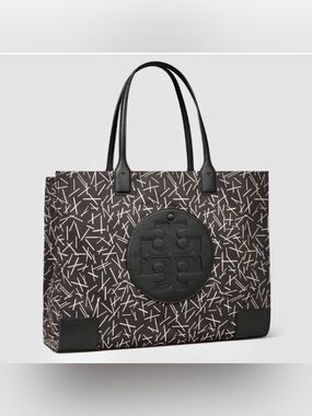 Tory Burch Ella Printed Tote Bag Large